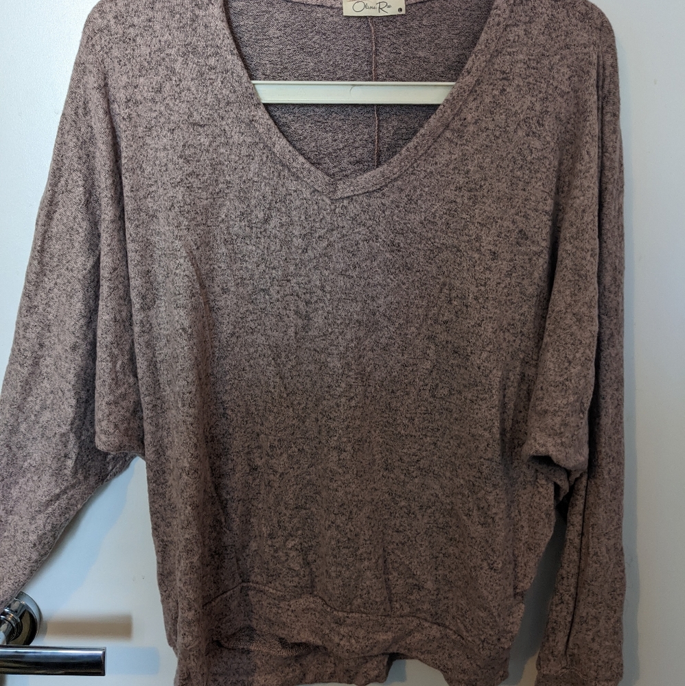 Slouch sweater